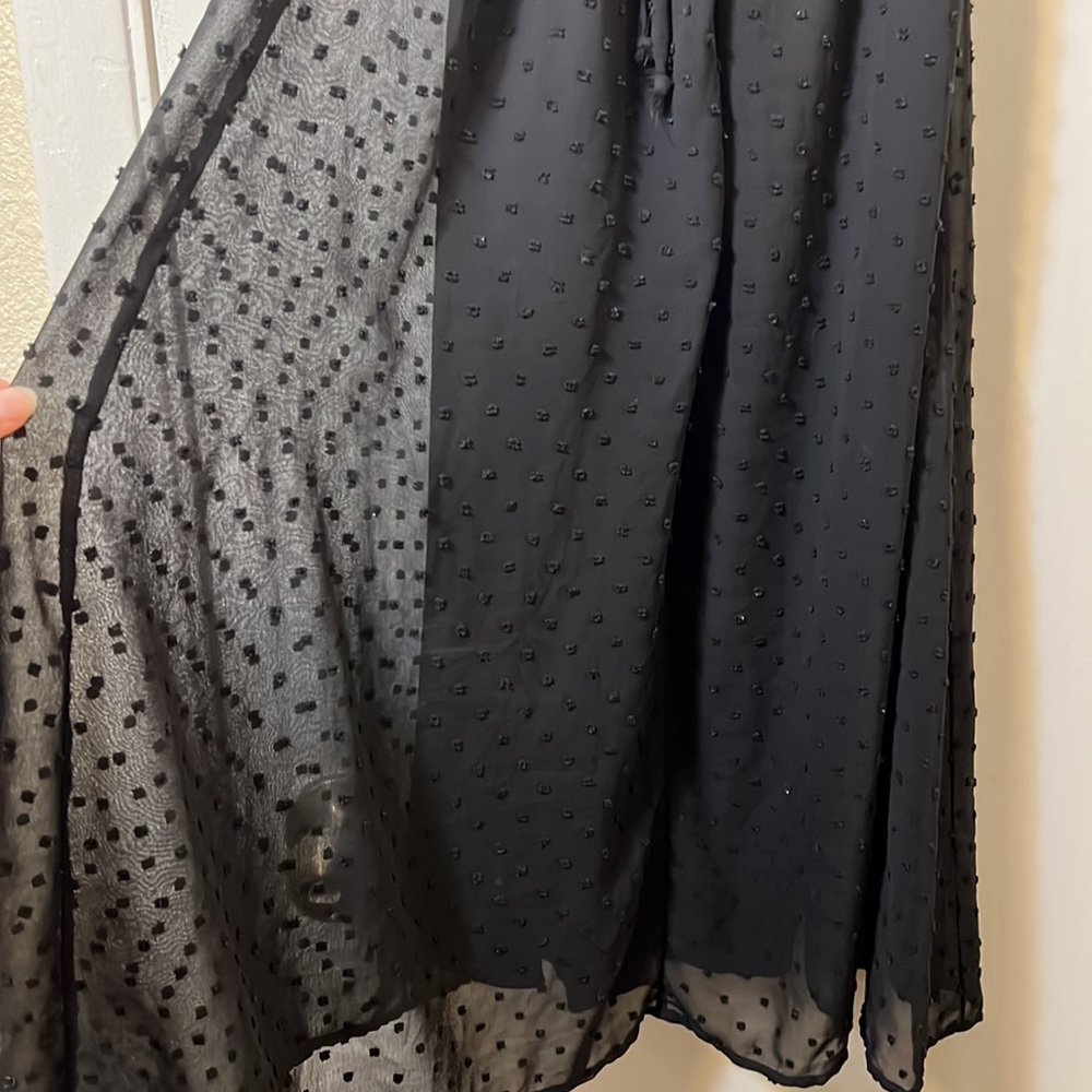 ALYA BLACK DRESS SIZE SMALL - Picture 3 of 4